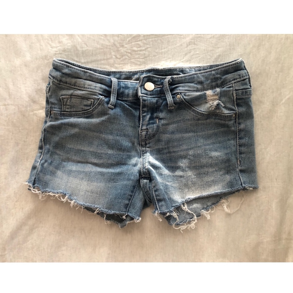 Jean cut off shorts
